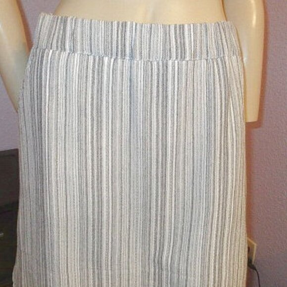 Old Ranch Primrose Skirt Size M Pull On Elastic Waist Pockets Lined Cotton Blend - Picture 2 of 12